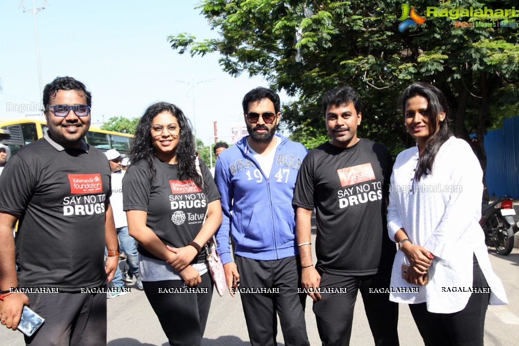 Say No To Drugs - Walk for a Cause by MAA and Kalamandir Foundation at KBR Park