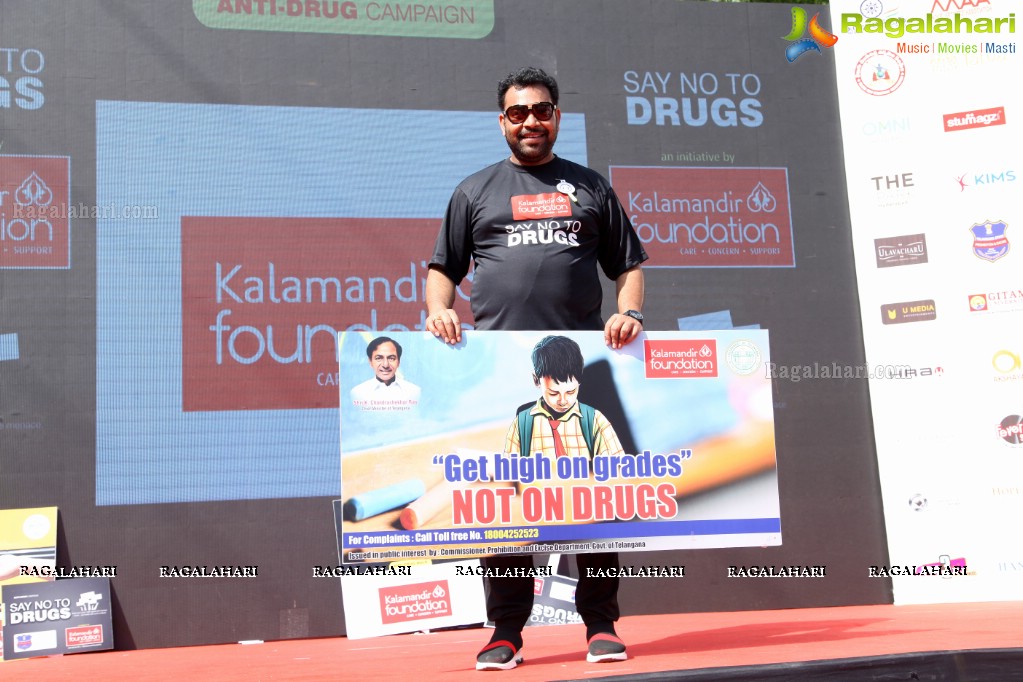 Say No To Drugs - Walk for a Cause by MAA and Kalamandir Foundation at KBR Park