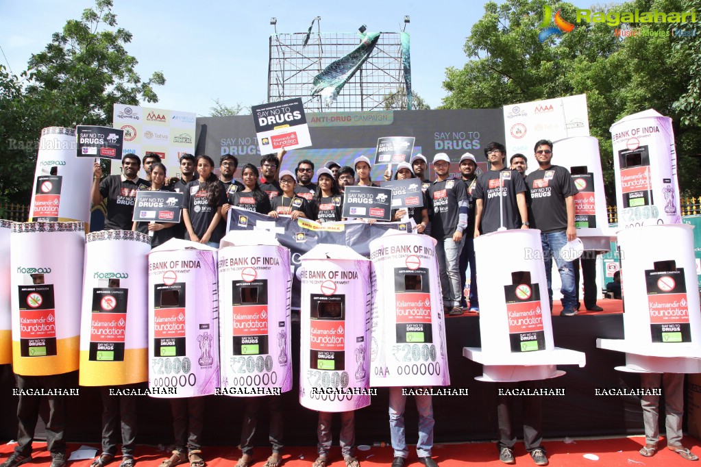 Say No To Drugs - Walk for a Cause by MAA and Kalamandir Foundation at KBR Park