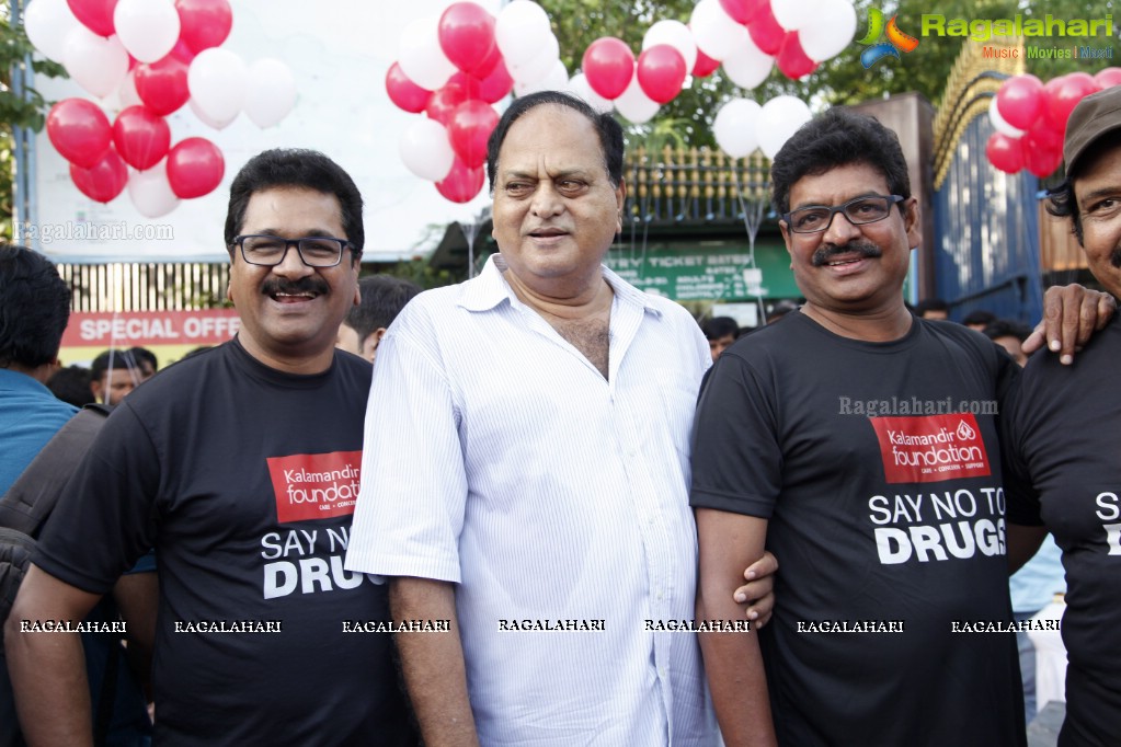 Say No To Drugs - Walk for a Cause by MAA and Kalamandir Foundation at KBR Park