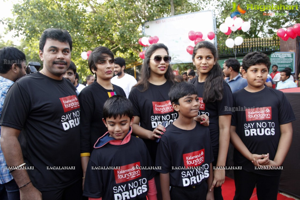 Say No To Drugs - Walk for a Cause by MAA and Kalamandir Foundation at KBR Park