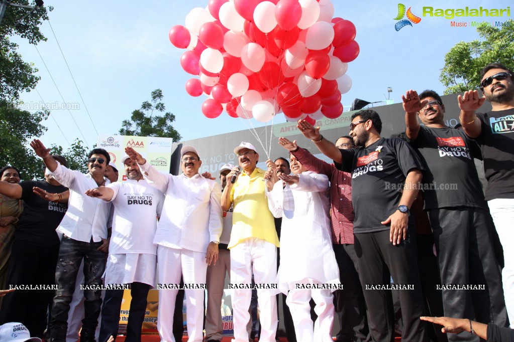 Say No To Drugs - Walk for a Cause by MAA and Kalamandir Foundation at KBR Park