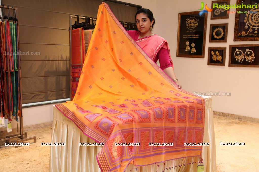 Showcase of Limited Edition of Organic Sarees by Ethicus at Kalasha Fine Jewels