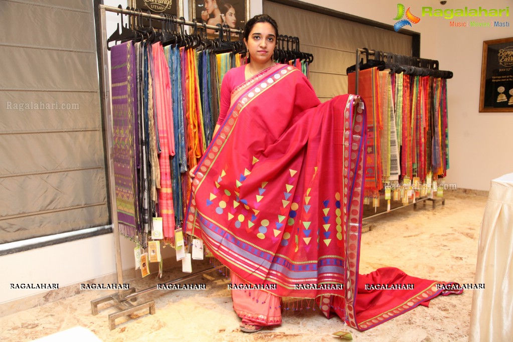 Showcase of Limited Edition of Organic Sarees by Ethicus at Kalasha Fine Jewels