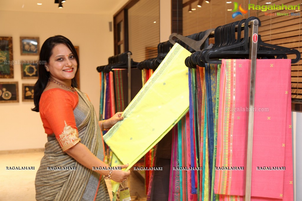 Showcase of Limited Edition of Organic Sarees by Ethicus at Kalasha Fine Jewels