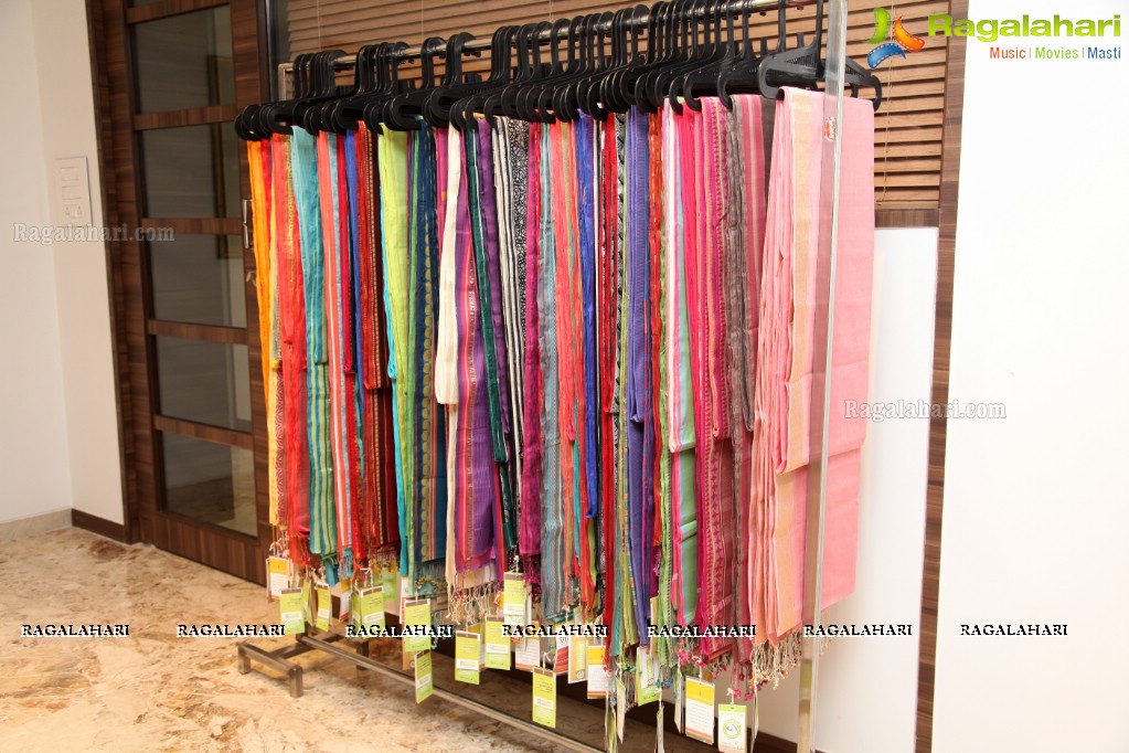 Showcase of Limited Edition of Organic Sarees by Ethicus at Kalasha Fine Jewels