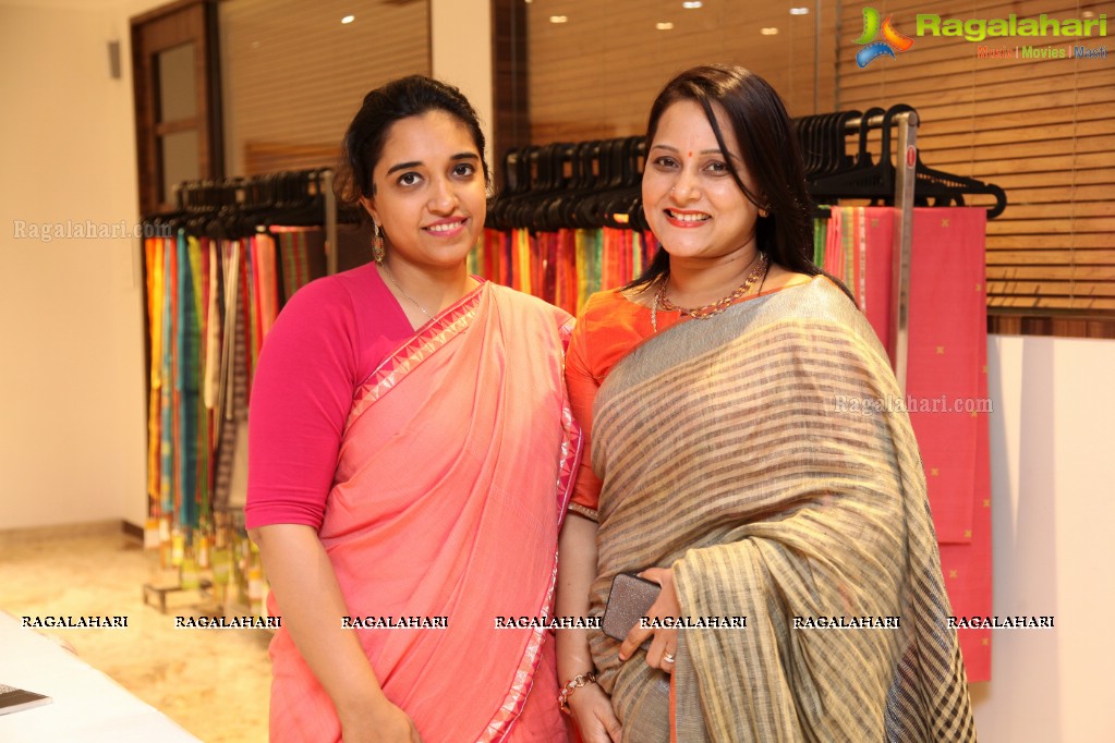 Showcase of Limited Edition of Organic Sarees by Ethicus at Kalasha Fine Jewels