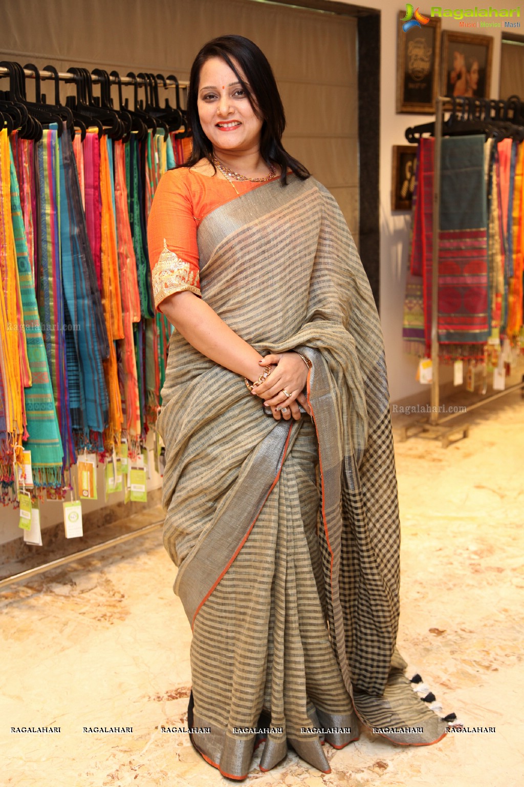 Showcase of Limited Edition of Organic Sarees by Ethicus at Kalasha Fine Jewels