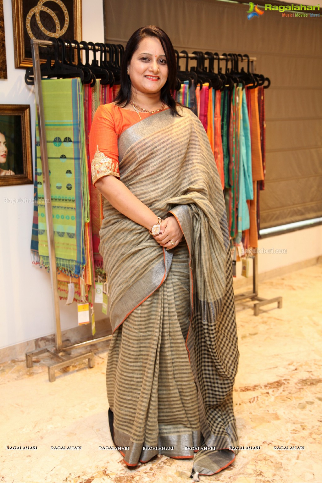 Showcase of Limited Edition of Organic Sarees by Ethicus at Kalasha Fine Jewels