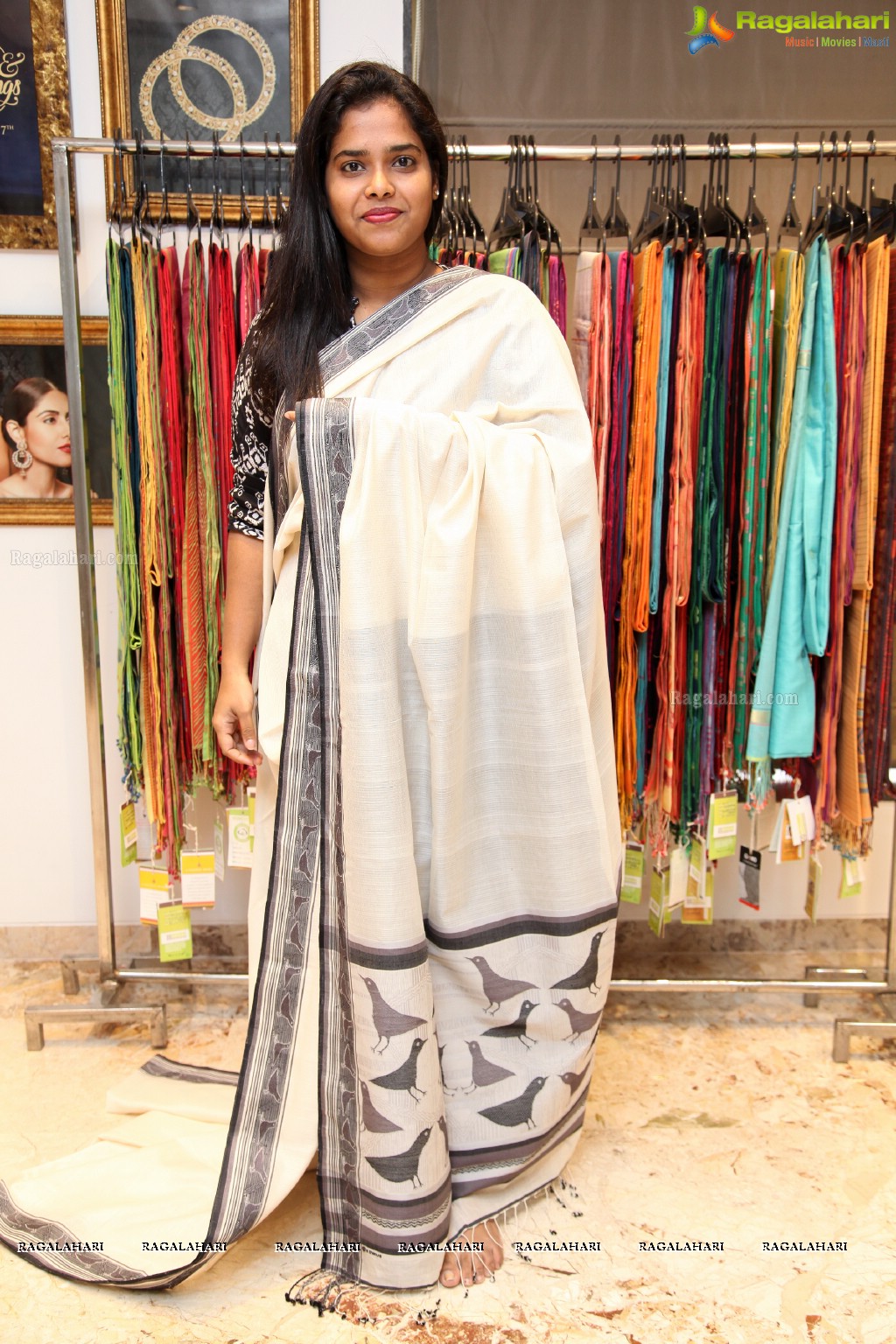 Showcase of Limited Edition of Organic Sarees by Ethicus at Kalasha Fine Jewels