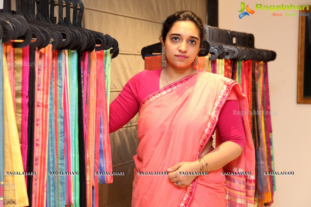 Showcase of Limited Edition of Organic Sarees by Ethicus at Kalasha Fine Jewels