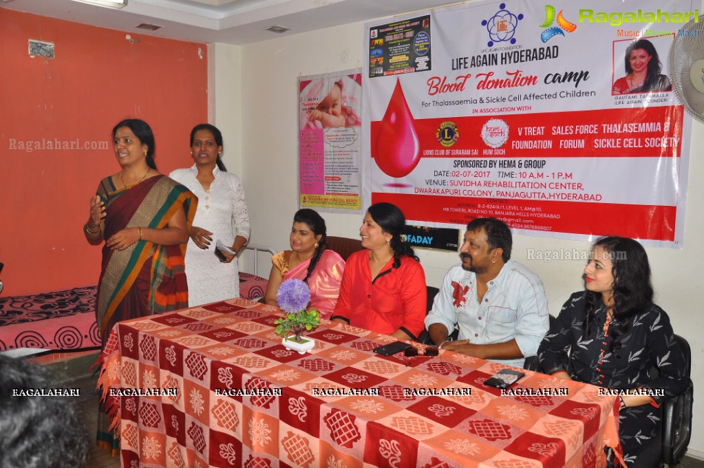 Life Again Foundation Blood Donation Camp, Hyderabad