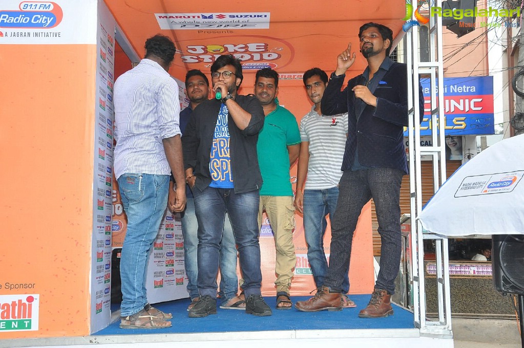 Mayamahal Team at Radio City Joke Studio at Uppal