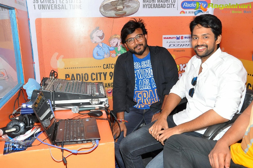 Mayamahal Team at Radio City Joke Studio at Uppal