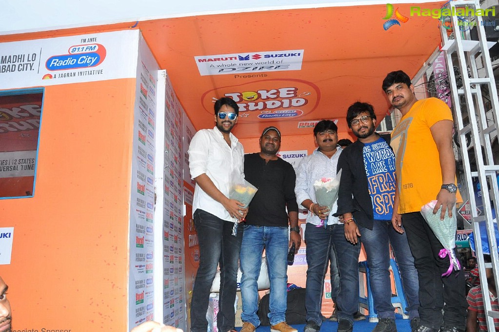 Mayamahal Team at Radio City Joke Studio at Uppal