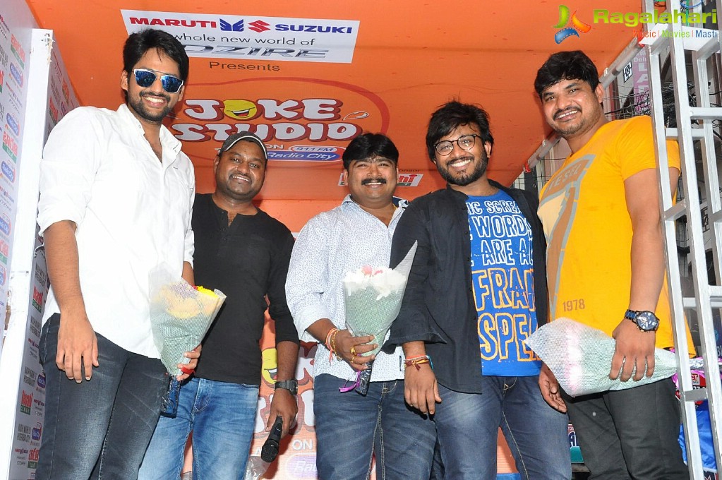 Mayamahal Team at Radio City Joke Studio at Uppal