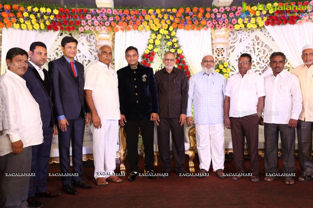 Mohammed Tajuddin Valima Ceremony at Royal Regency Garden, Hyderabad