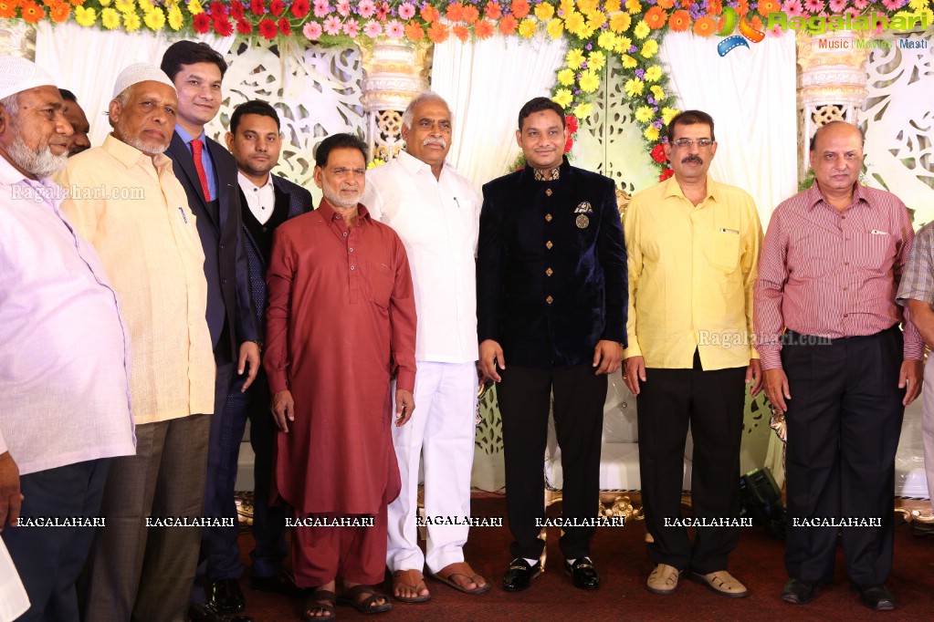 Mohammed Tajuddin Valima Ceremony at Royal Regency Garden, Hyderabad