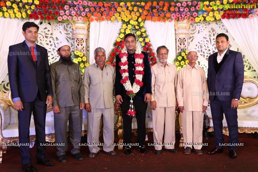 Mohammed Tajuddin Valima Ceremony at Royal Regency Garden, Hyderabad