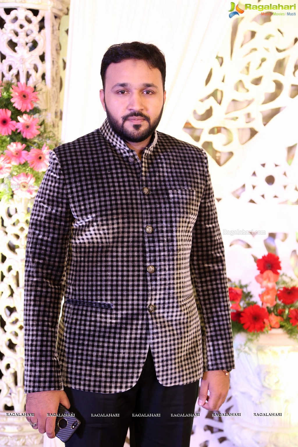 Mohammed Tajuddin Valima Ceremony at Royal Regency Garden, Hyderabad