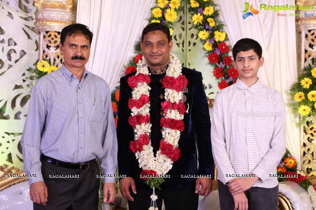 Mohammed Tajuddin Valima Ceremony at Royal Regency Garden, Hyderabad