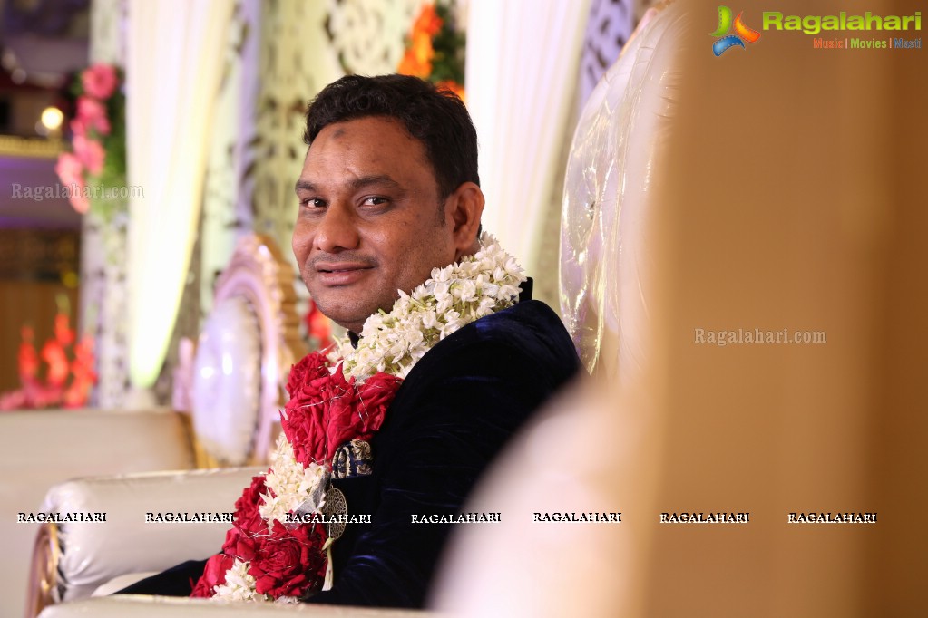 Mohammed Tajuddin Valima Ceremony at Royal Regency Garden, Hyderabad