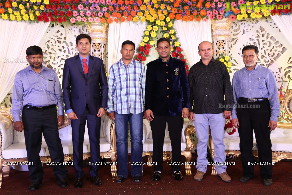 Mohammed Tajuddin Valima Ceremony at Royal Regency Garden, Hyderabad