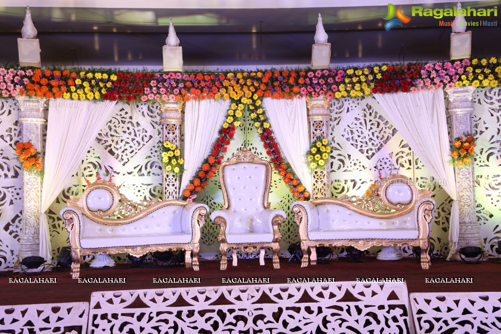 Mohammed Tajuddin Valima Ceremony at Royal Regency Garden, Hyderabad