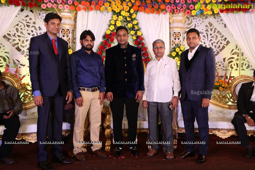 Mohammed Tajuddin Valima Ceremony at Royal Regency Garden, Hyderabad