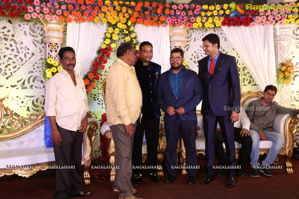 Mohammed Tajuddin Valima Ceremony at Royal Regency Garden, Hyderabad