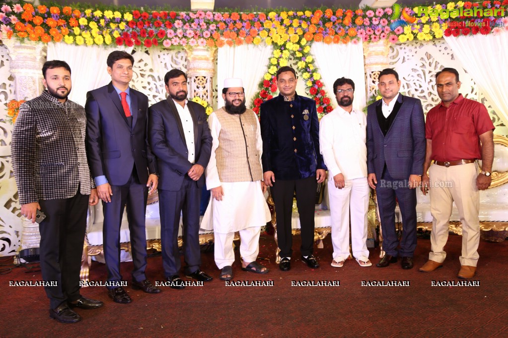 Mohammed Tajuddin Valima Ceremony at Royal Regency Garden, Hyderabad