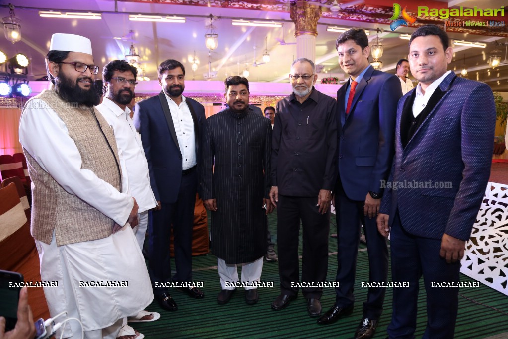 Mohammed Tajuddin Valima Ceremony at Royal Regency Garden, Hyderabad