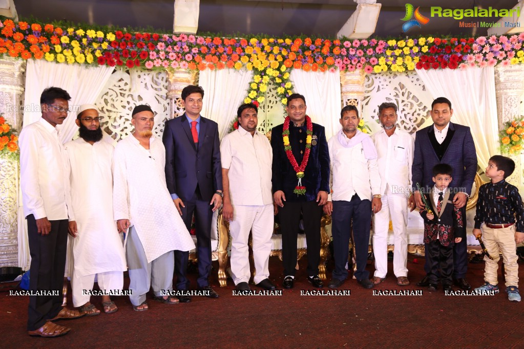 Mohammed Tajuddin Valima Ceremony at Royal Regency Garden, Hyderabad