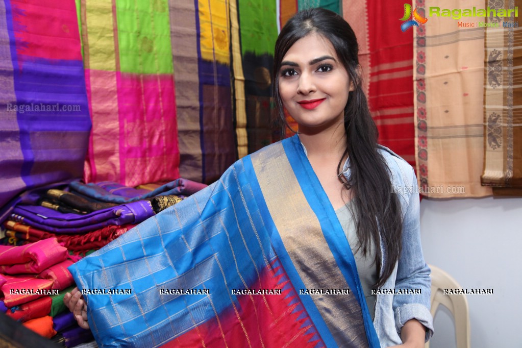 Neha Deshpande Inaugurates Silk India Expo 2017 at Shilpakala Vedika