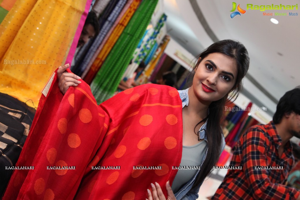 Neha Deshpande Inaugurates Silk India Expo 2017 at Shilpakala Vedika