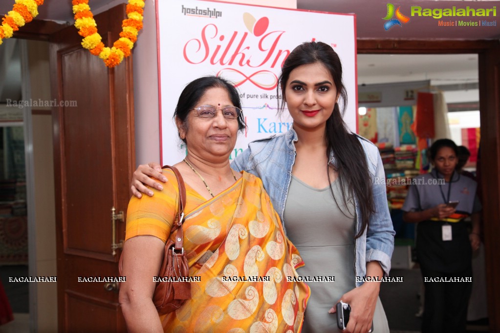 Neha Deshpande Inaugurates Silk India Expo 2017 at Shilpakala Vedika