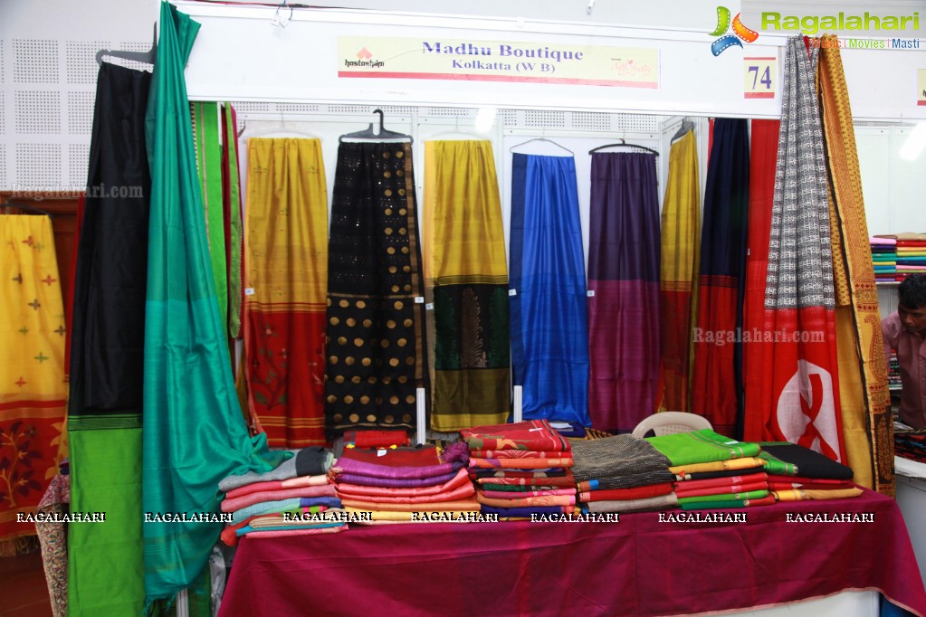 Neha Deshpande Inaugurates Silk India Expo 2017 at Shilpakala Vedika