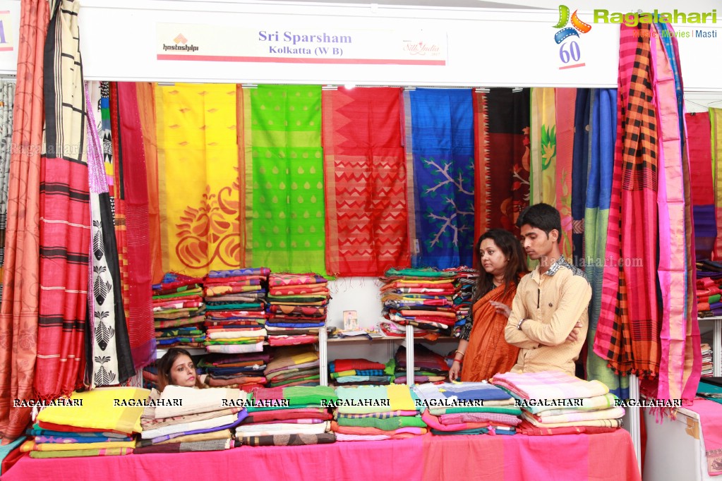 Neha Deshpande Inaugurates Silk India Expo 2017 at Shilpakala Vedika