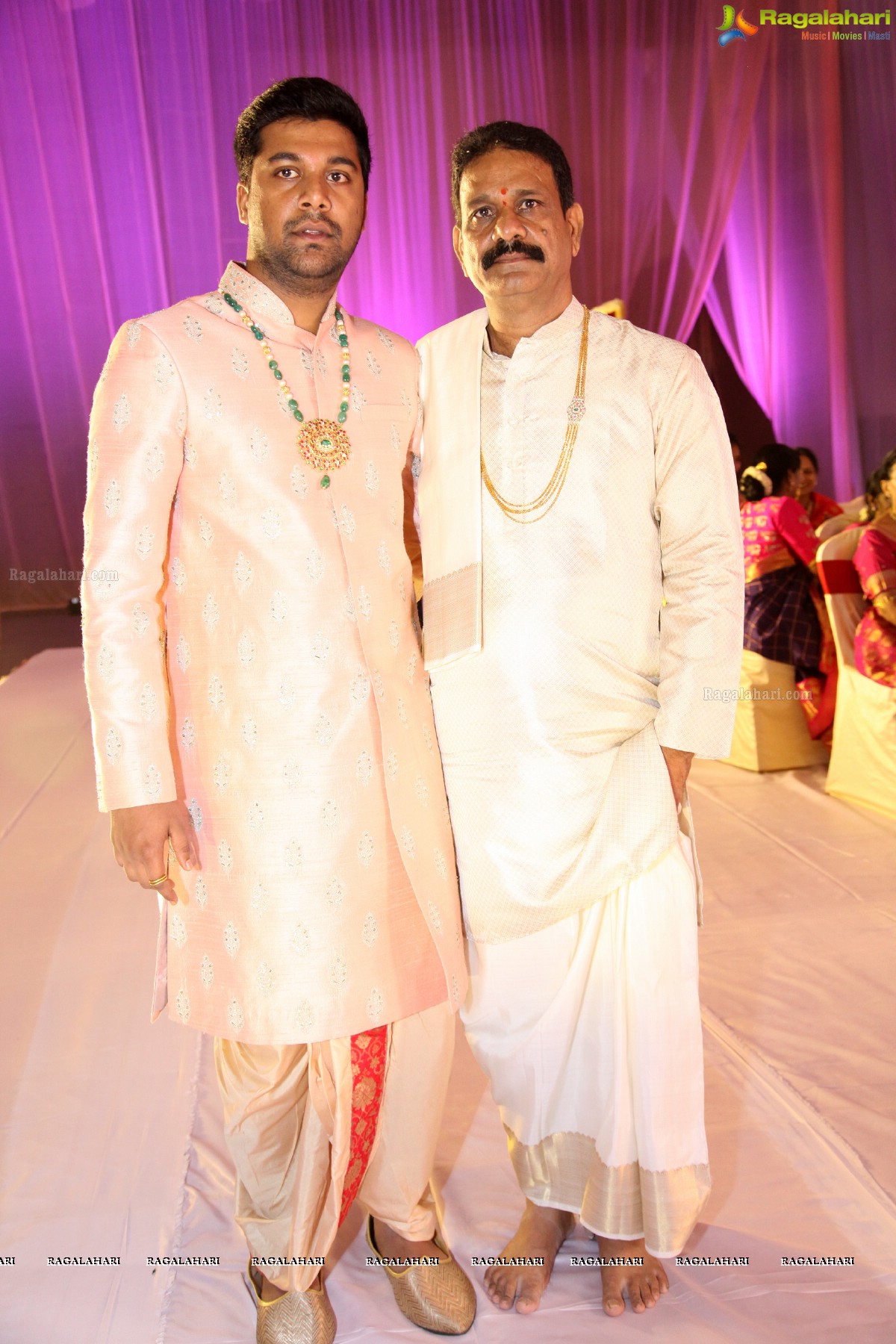 Grand Wedding of Nidhi with Abhilash at JRC