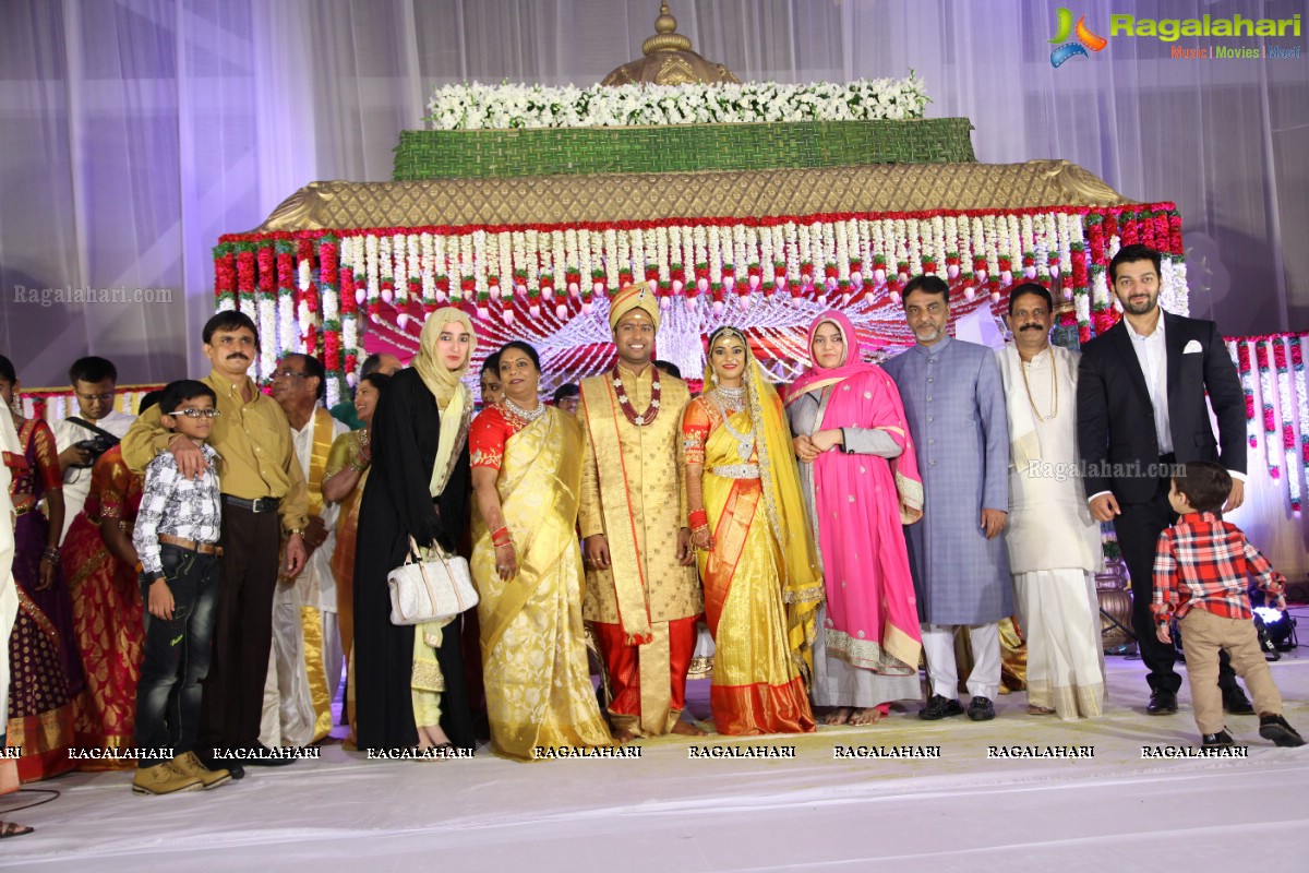 Grand Wedding of Nidhi with Abhilash at JRC