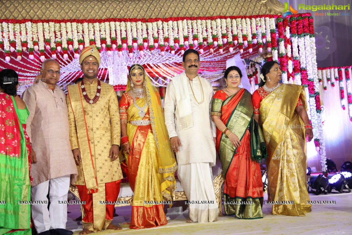 Grand Wedding of Nidhi with Abhilash at JRC