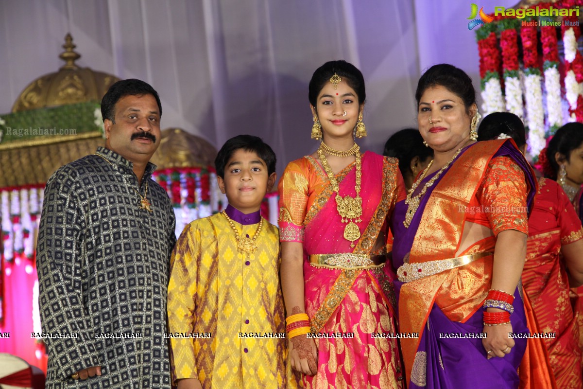 Grand Wedding of Nidhi with Abhilash at JRC