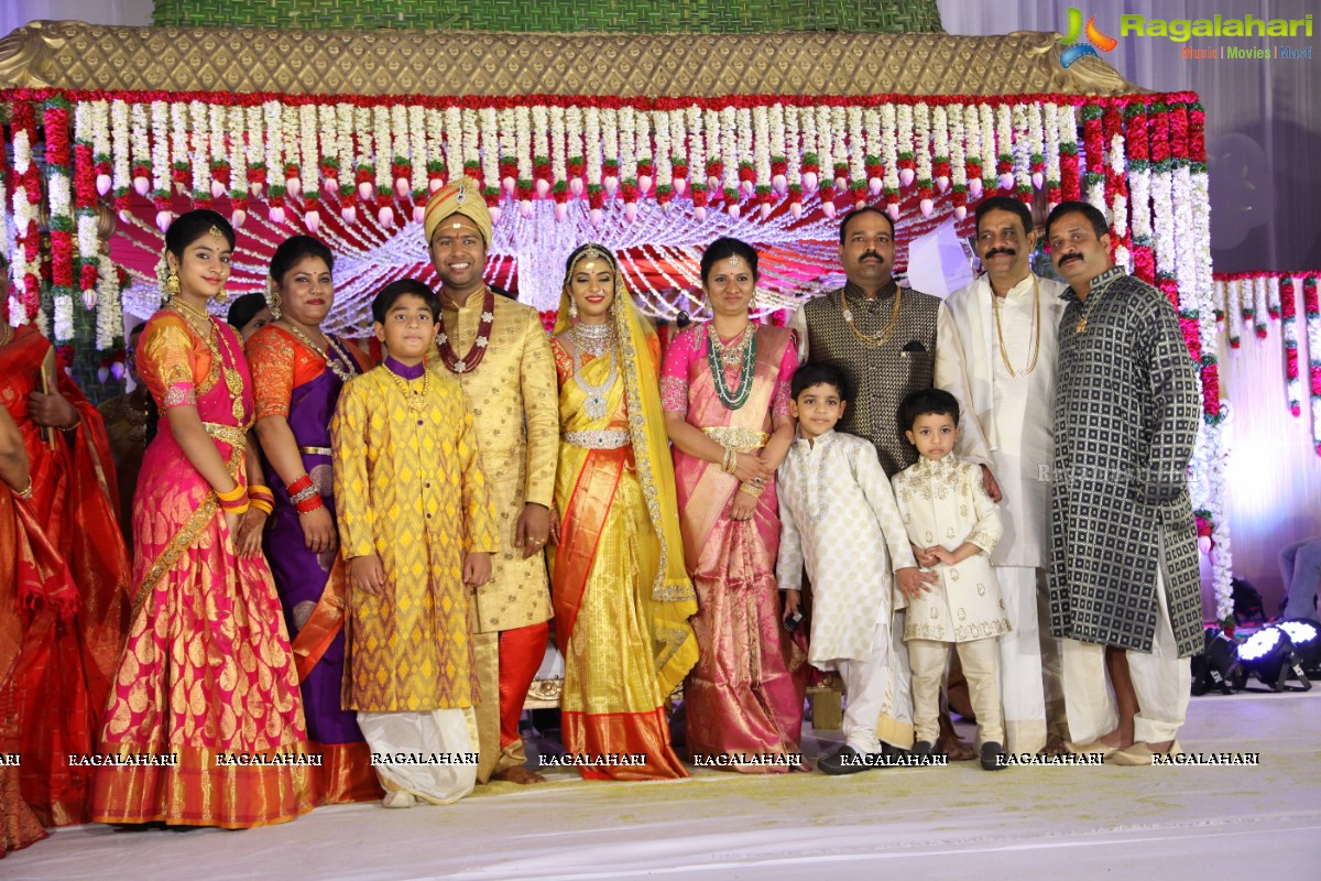 Grand Wedding of Nidhi with Abhilash at JRC