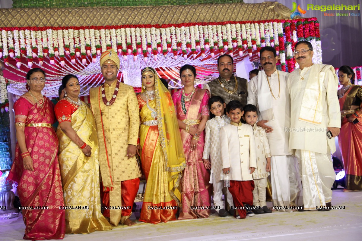 Grand Wedding of Nidhi with Abhilash at JRC