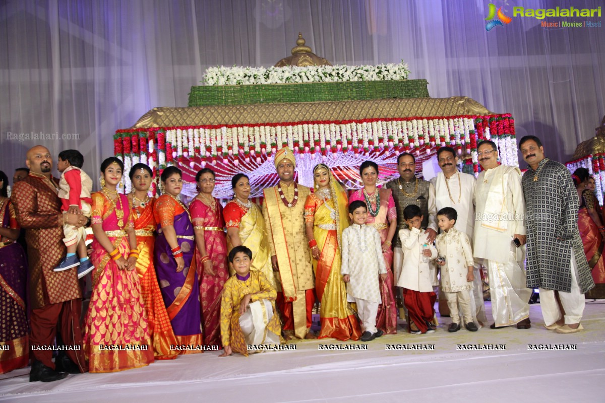 Grand Wedding of Nidhi with Abhilash at JRC