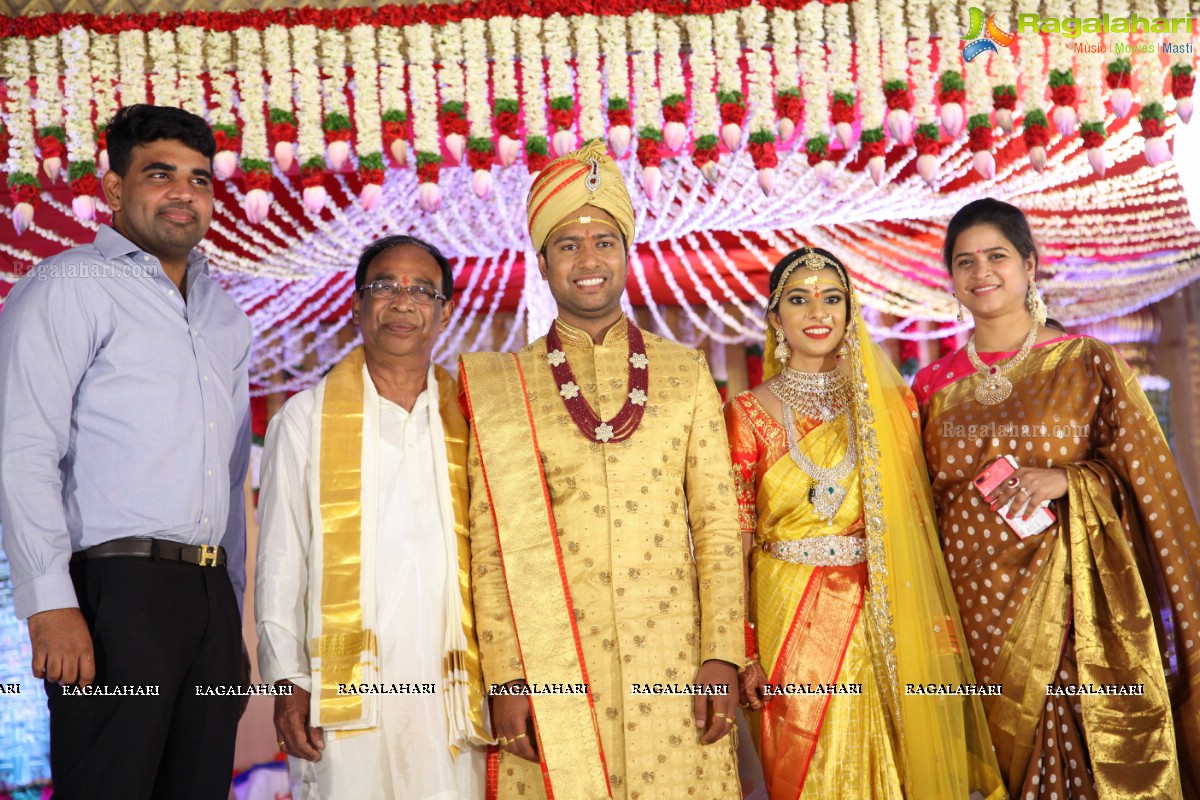 Grand Wedding of Nidhi with Abhilash at JRC