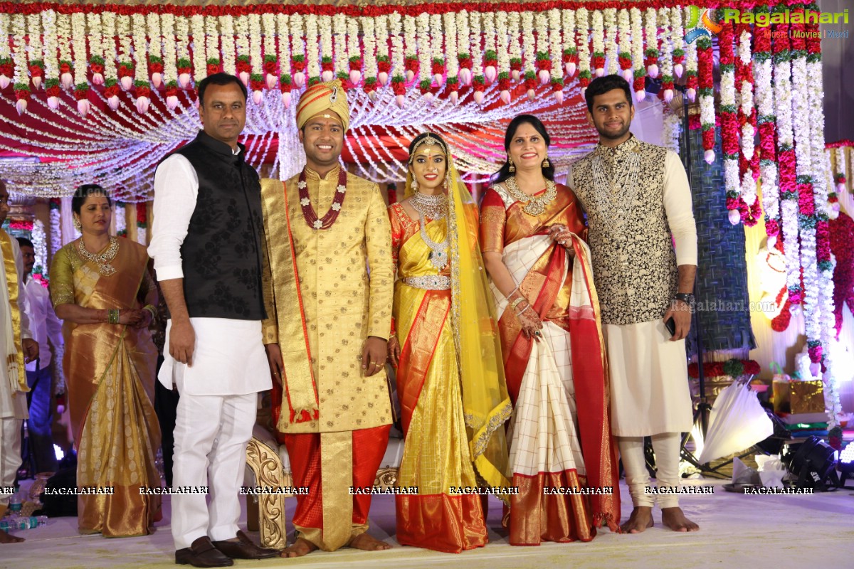 Grand Wedding of Nidhi with Abhilash at JRC