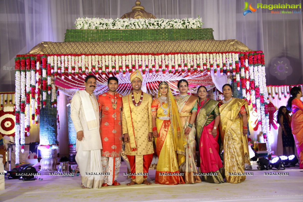 Grand Wedding of Nidhi with Abhilash at JRC