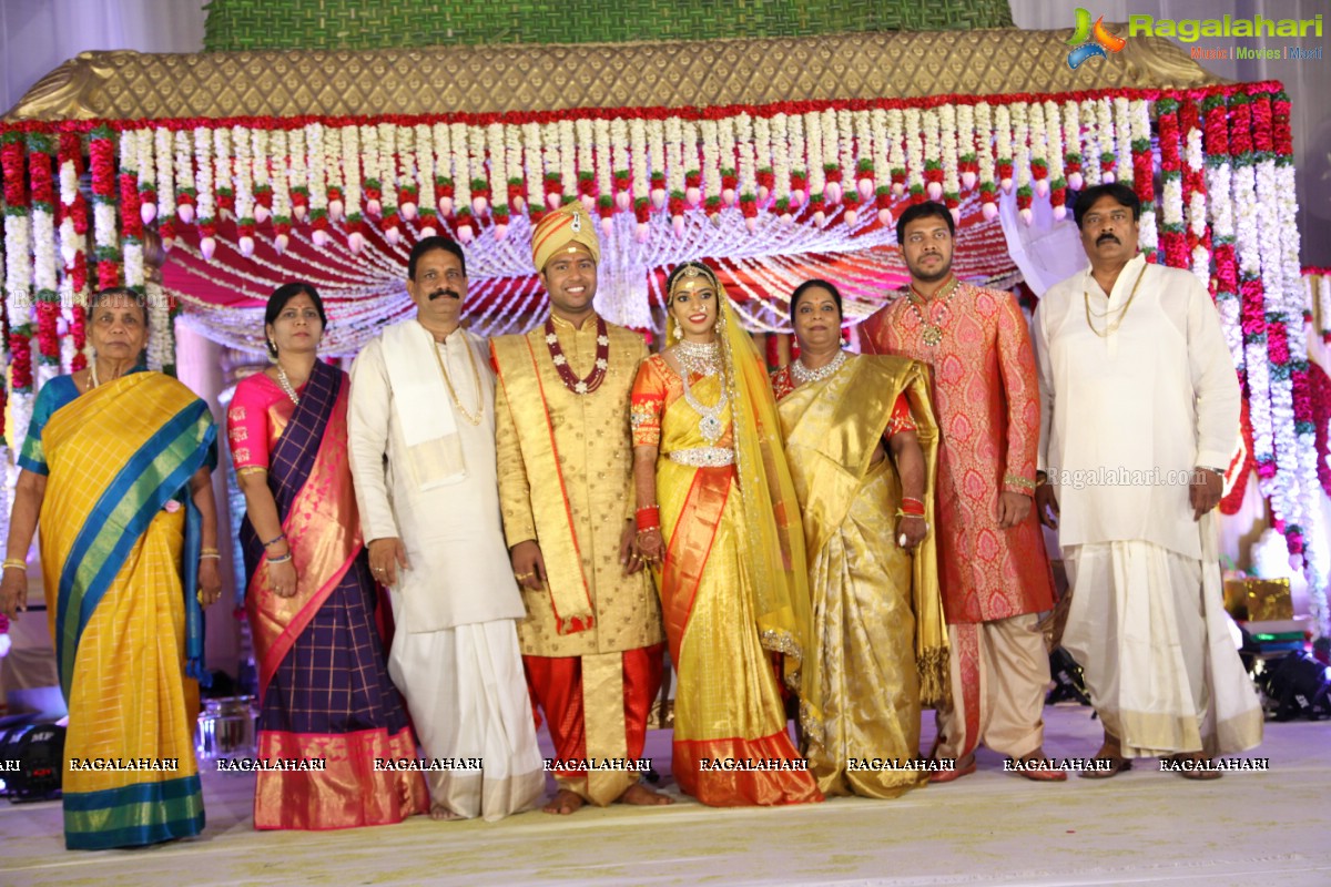 Grand Wedding of Nidhi with Abhilash at JRC