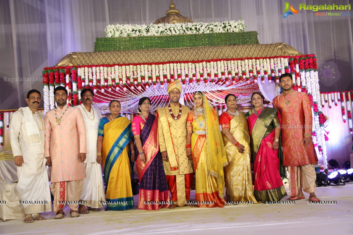 Grand Wedding of Nidhi with Abhilash at JRC